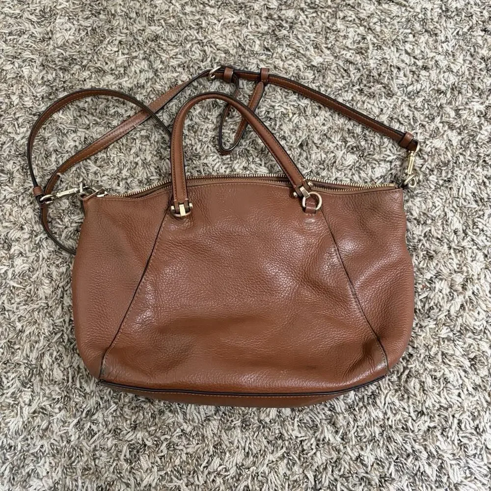 Vintage Coach Pebble Leather Prairie Satchel 79997 Cute Hand Bag